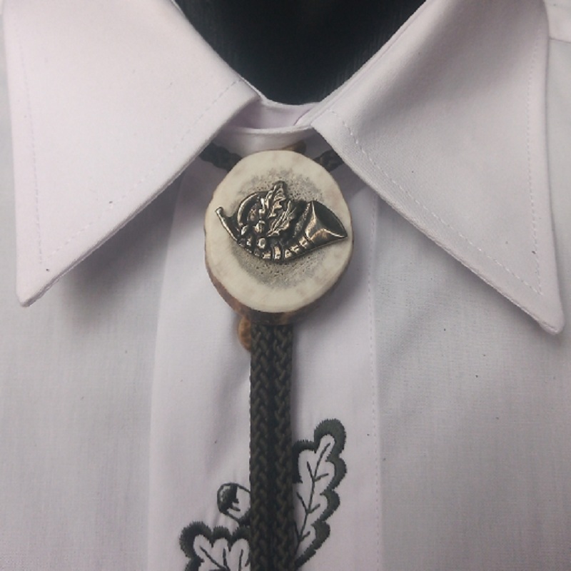 Hunting tie Bolo - Forest horn I
