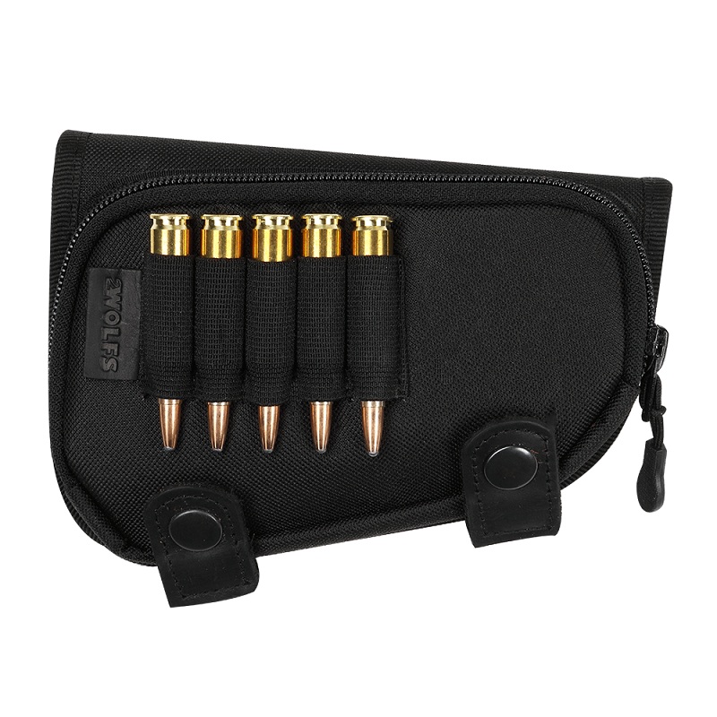 2wolfs BOBCAT IV - Bullet carrier for stock Black