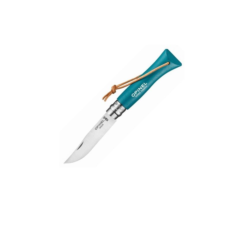 Opinel VRI N°06 Inox Trekking Turquoise 002200 knife