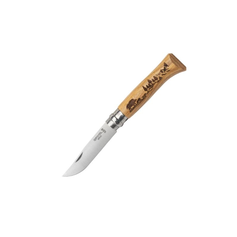 Opinel VRI N°08 Inox Animalia Wild Boar 002331 knife