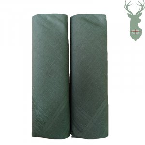 Decorative handkerchiefs Green - 2pcs