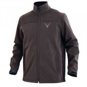 TROPHY softshell jacket - BROWN