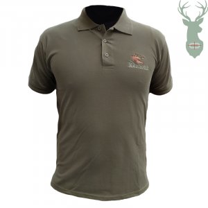 EDELWILD polo shirt - pattern Deer