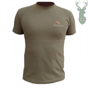 EDELWILD tričko - pattern Deer