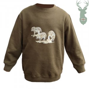 Children's pullover - piglets
