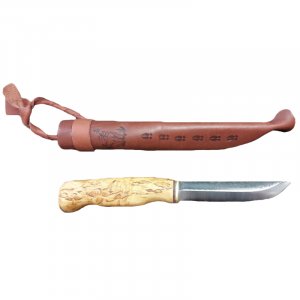 Wood Jewel - WJ23VISA10 Curly Birch knife