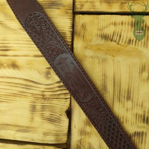 Game Hunter leather rifle belt