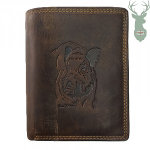 Giorgio Carelli leather wallet - Wild boar I