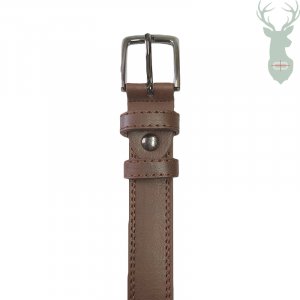 Leather belt BEAR - narrow