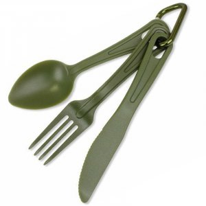 Mil-Tec US ESSEBESTECK 3pcs cutlery