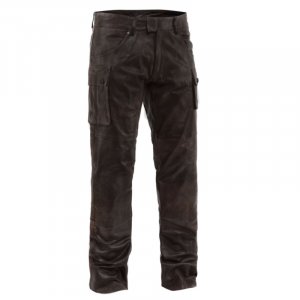 SWEDTEAM Bill leather trousers