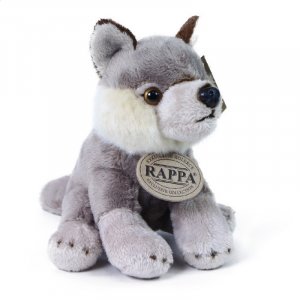Mini plush wolf