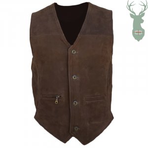 Grizly leather vest