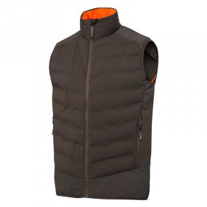 Bezoar Hybrid Vest - Brown Bark