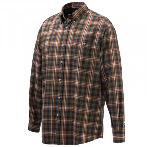 Wood Flannel Shirt - Tobacco