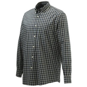 Wood Shirt - Green Moss Check