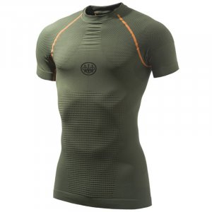 Body Mapping 3D Thermal Tank Top - Short Sleeve - Green