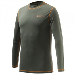 Merino Base Thermal Bib - Green