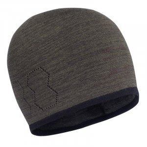 Merino Beanie Cap - Brown Bark &amp; Moss