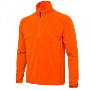 Ceramic Face Fleece Sweatshirt - Orange