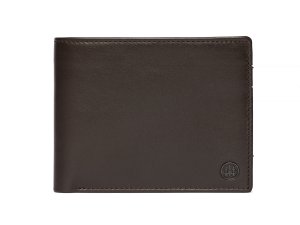 Beretta Bifold Coin Classic Wallet - Brown