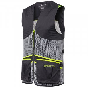 Full Mesh Vest - Ebony &amp; Ice Grey