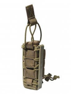 Rapid Access Pistol magazine carrier for short gun - Coyote Brown
