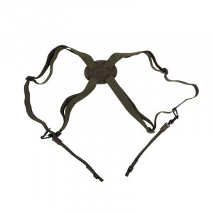 2wolfs FOREST - Shoulder straps for binoculars green