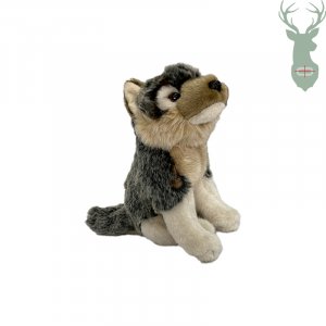 Plush wolf