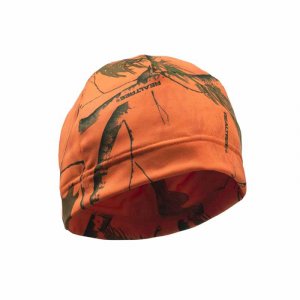 Fleece Beanie Cap - Realtree Ap Camo Hd Orange
