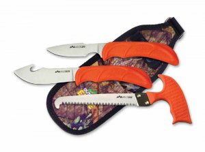Outdoor Edge Wild Guide Knife Set Orange 02OE057