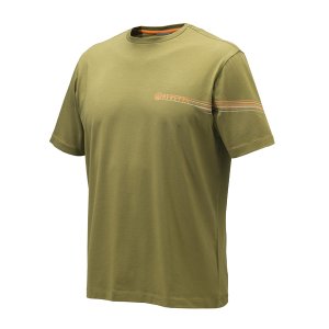 Beretta Lines T-shirt Dark Earth Flat