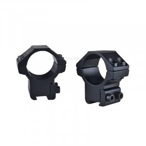 Mounting Kit d=25.4 mm, Standard (Height=18.5mm, for Weaver, Stop-Pin, aluminium)