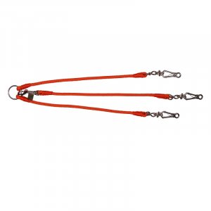 2wolfs FOREST - Release leash for 2 dogs