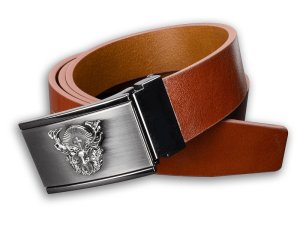 DarKing - Leather belt Hunters 35mm brown, 130