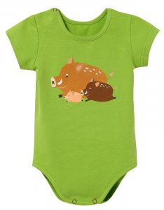 WADERA - Children's points - Wild boar - Green