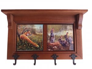 Hubert DeLuxe keyring V Fox - Rabbits