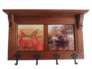 Hubert DeLuxe keyring X Deer - Wild boar