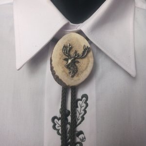 Hunting tie Bolo - Deer I