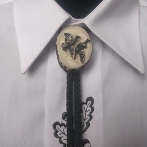 Hunting tie Bolo - Ducks I