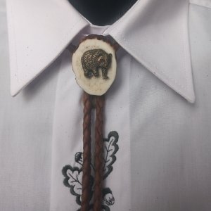 Hunting tie Bolo - Exclusive Bear I