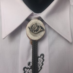 Hunting tie Bolo - Forest horn I