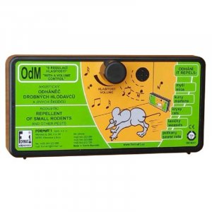 Ultrasonic rodent repeller OdM with volume control with adapter