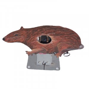 Metal folding target - rat