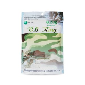 BB King Airsoft BBs 0.20g 4000pcs cal.6mm