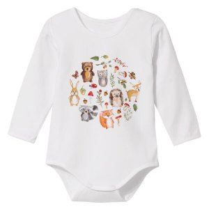WADERA - Baby bodysuit - Animal long sleeve