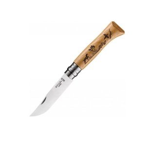 Opinel VRI N°08 Inox Animalia Dog 002335 knife