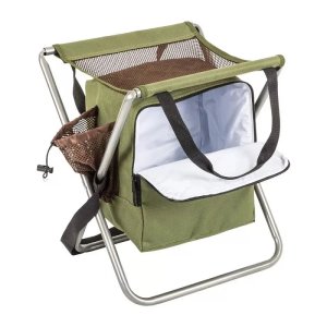 M-Tramp fishing camping chair with cooler bag