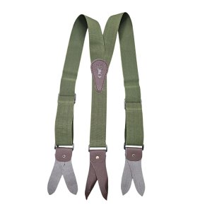 BETALOV braces - with leather grip green