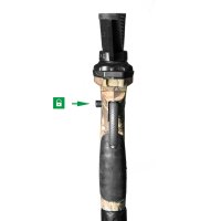 FIERY DEER- Shooting stick, tripod Gen IV